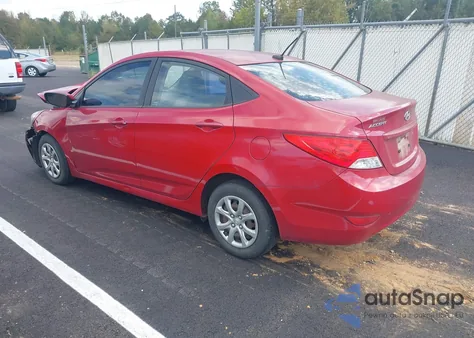 2014 Hyundai Accent Gls from USA, damaged, VIN KMHCT4AE8EU648302